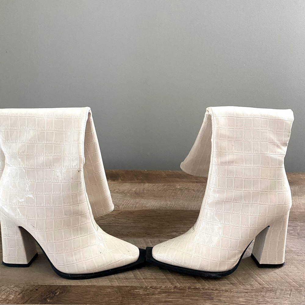 Pretty little thing boots (size 7)